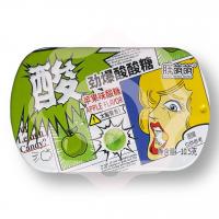 Мини леденцы с кислинкой со вкусом яблока 10.5 г (Китай) 1/30/360