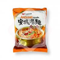 Рамен со вкусом мисо и водорослей с овощами средне-острый 125 г (Южная Корея) 1/20