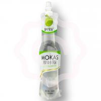 Напиток «Mocas» со вкусом зеленого яблока и кусочками фруктов 180 мл (Китай) 1/10/30