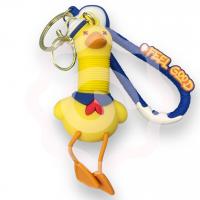 Брелок антистресс "Длинная утка", желтый