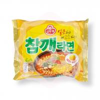 Рамен с кунжутным маслом и говядиной с яйцом 115 г (Корея)