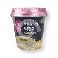 Токпокки «Pink Rocket»с соусом карбонара 120 г (Южная Корея) 1/30