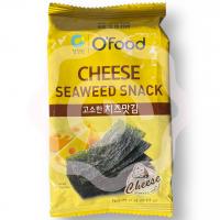 Морская капуста сушеная обжаренная со вкусом сыра чеддер  4г