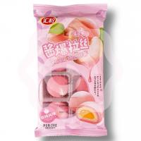 Моти рисовый десерт с зефирной прослойкой и персиковым джемом 208 г (Китай) 1/30