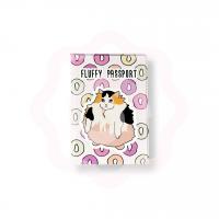 Обложка на паспорт «Сытный Котик»