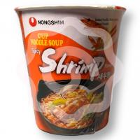 Рамен «Nongshim» со вкусом острой креветки 67 г (Южная Корея)