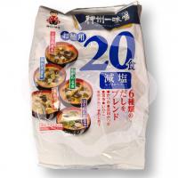 Мисо-суп белый «Miyasaka» ассорти вкусов 322 г (Япония) 1/24