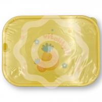 Ланчбокс 5 секций «ананасинка» желтый