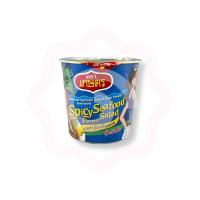 Рамен бобовый со вкусом острого салата из морепродуктов 35 г (Тайланд)