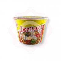 Рамен «Ottogi» со вкусом говядины в остром бульоне с овощами и грибами 110 г (Корея)