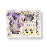 Подарочный набор для скраббукинга в ассортименте (картинки, ручка, стикеры, закладки)