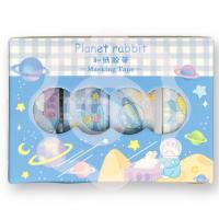 Набор декоративного скотча «Planet rabbit»