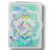 Зеркало шейкер раскладное «Sweet time dog» голубое 8х6 см