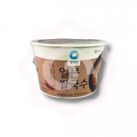 Рамен из рисовой лапши в бульоне юккеджан со вкусом пряно-острой говядины 92 г (Южная Корея) 1/12