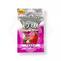 Драже холодок с ментолом и клубникой (без сахара) 15 г (Китай) 1/12/288