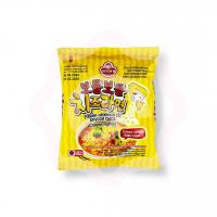 Рамен «Ottogi» со вкусом нежного сыра в бульоне 111 г (Южная Корея) 1/20