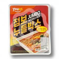 Рамен в большой упаковке со вкусом говядины в овощах 729 г (Южная Корея) 1/4