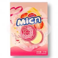 Печенье сэндвич «Micn» со вкусом грейпфрута и вишни 97 г (Китай) 1/24
