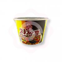 Рамен «Ottogi» с хлопьями кальмаров и морской капустой со вкусом морепродуктов 115 г (Южная Корея) 1/12