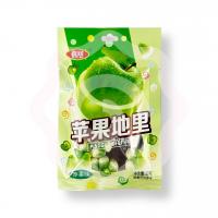 Мармелад жевательный в глазури с фруктовым соком яблоко 30 г (Китай) 1/20/240