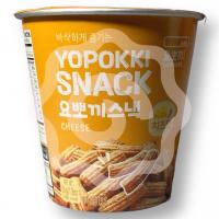 Чипсы рисово-пшеничные «Yopokki» с сырным вкусом 50 г (Южная Корея) 1/12
