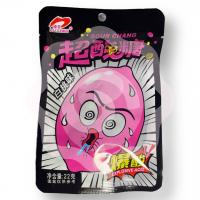 Кислые леденцы со вкусом клубники 20 г (Китай) 1/20/240