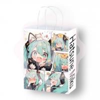 Подарочный пакет "Мику Хатсунэ" 21х15 см