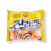 Рамен «Ottogi» средне-острый с овощами и грибами 120 г (Южная Корея) 1/20