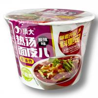 Рамен с кислым соевым соусом и сладко острой перцовой пастой 123 г (Китай) 1/12