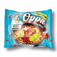 Рамен «Oppa» со вкусом том-ям с креветками в бульоне 65 г (Вьетнам) 1/30
