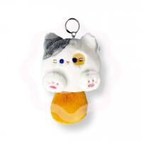 Брелок котик-лапки серое ушко