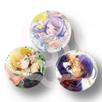 Значок коллекционный "Девочки аниме"