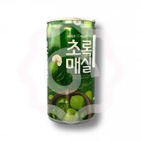 Напиток «Woongjin» со вкусом зеленой сливы 180 мл (Южная Корея) 1/30
