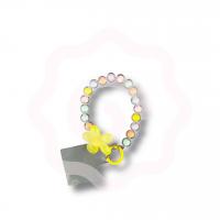 Брелок-подвеска с цветочком для телефона