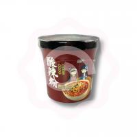 Рамен из рисовой лапши со вкусом кисло-острой говядины 122 г (Китай) 1/12