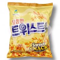 Чипсы в форме спирали «Matharae» сладко-соленые 140 г (Южная Корея)