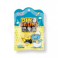 Мармеладки со вкусом крем-брюле в сахарной глазури Dinosaurs 28 г (Китай)