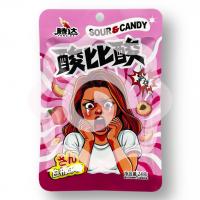 Кислые леденцы «Teng Da» со вкусом персика 24 г (Китай) 1/20/240