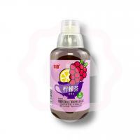 Фруктовый черный чай со вкусом винограда и лимона  500 мл (Китай) 1/15