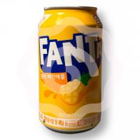 Напиток газированный «Fanta» со вкусом ананаса 355 мл (Южная Корея) 1/24