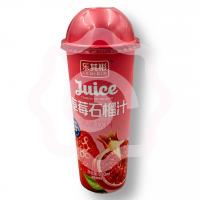 Фруктовый напиток «Leqibin» со вкусом клубники и граната 530 мл (Китай) 1/15