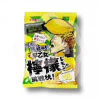 Конфеты жевательные «RIBON» с начинкой из кислого лимона 60 г (Япония) 1/12