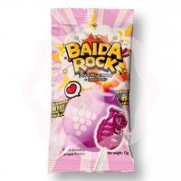 Леденец на палочке со взрывной карамелью «Baida Rock»со вкусом винограда 12 гр 1/20/200