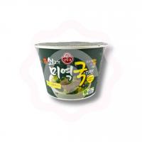 Рамен со вкусом говядины в бульоне из морской капусты 100 г (Южная Корея) 1/12