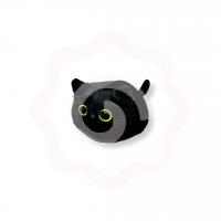 Мягкая игрушка «Черный котик» 20 см