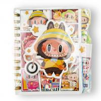 Блокнот «Лабубу» со стикерами