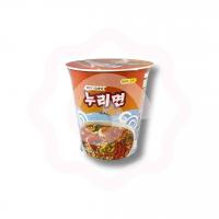 Рамен «Nurimen» со вкусом краба с чесноком и луком 66 г (Корея)