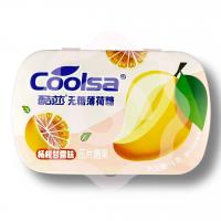 Драже освежающее «Coolsa» без сахара со вкусом манго и помело 16 г (Китай) 1/12/72
