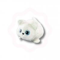 Мягкая игрушка «Котик» белый 20 см