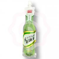 Фруктовый напиток «Leqibin» со вкусом яблока с кусочками кокоса 180 мл (Китай)